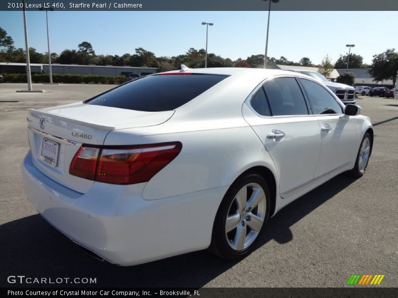 Starfire Pearl / Cashmere 2010 Lexus LS 460