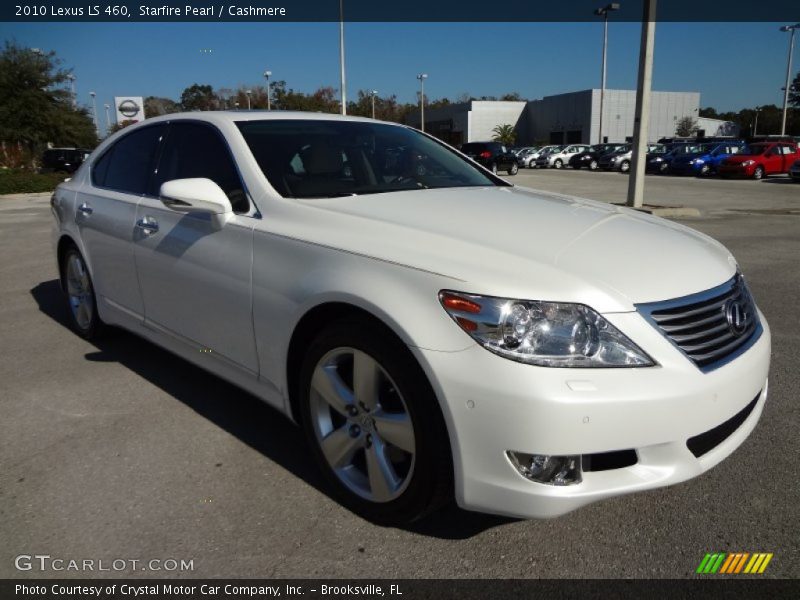 Starfire Pearl / Cashmere 2010 Lexus LS 460