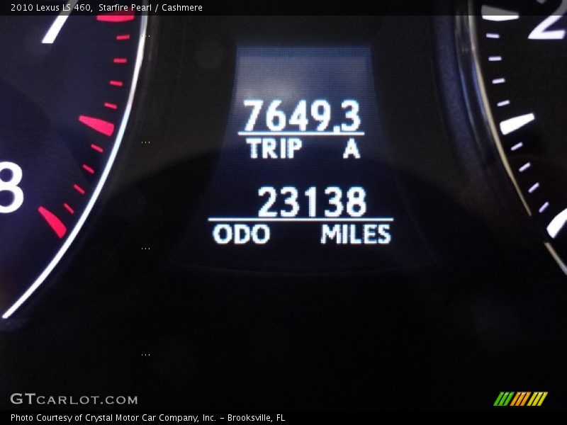 Starfire Pearl / Cashmere 2010 Lexus LS 460