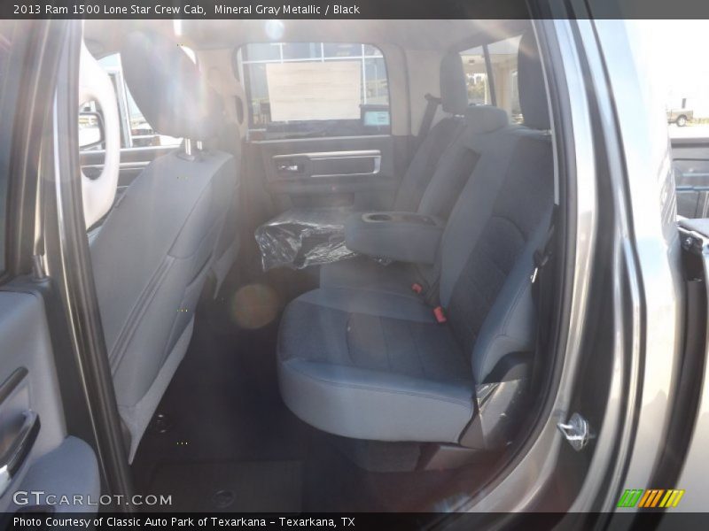 Mineral Gray Metallic / Black 2013 Ram 1500 Lone Star Crew Cab