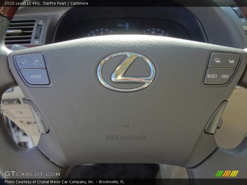 Starfire Pearl / Cashmere 2010 Lexus LS 460