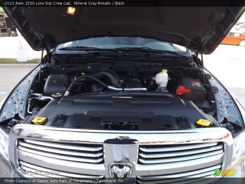 Mineral Gray Metallic / Black 2013 Ram 1500 Lone Star Crew Cab