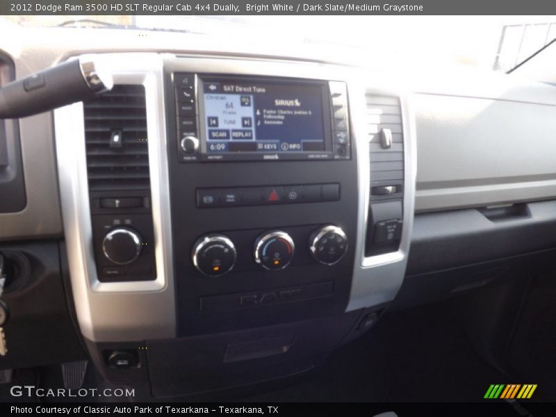 Bright White / Dark Slate/Medium Graystone 2012 Dodge Ram 3500 HD SLT Regular Cab 4x4 Dually