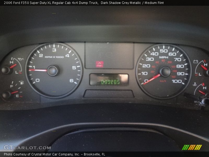  2006 F350 Super Duty XL Regular Cab 4x4 Dump Truck XL Regular Cab 4x4 Dump Truck Gauges