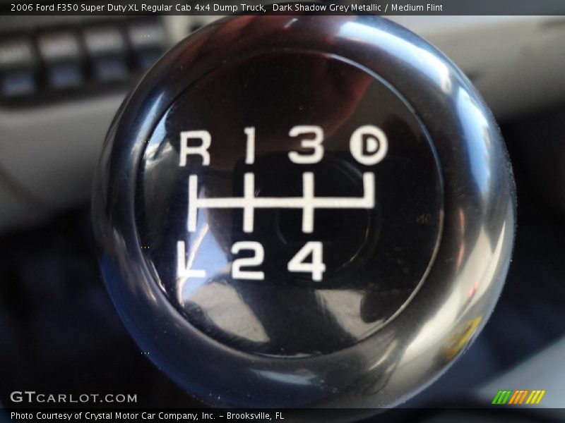  2006 F350 Super Duty XL Regular Cab 4x4 Dump Truck 6 Speed Manual Shifter