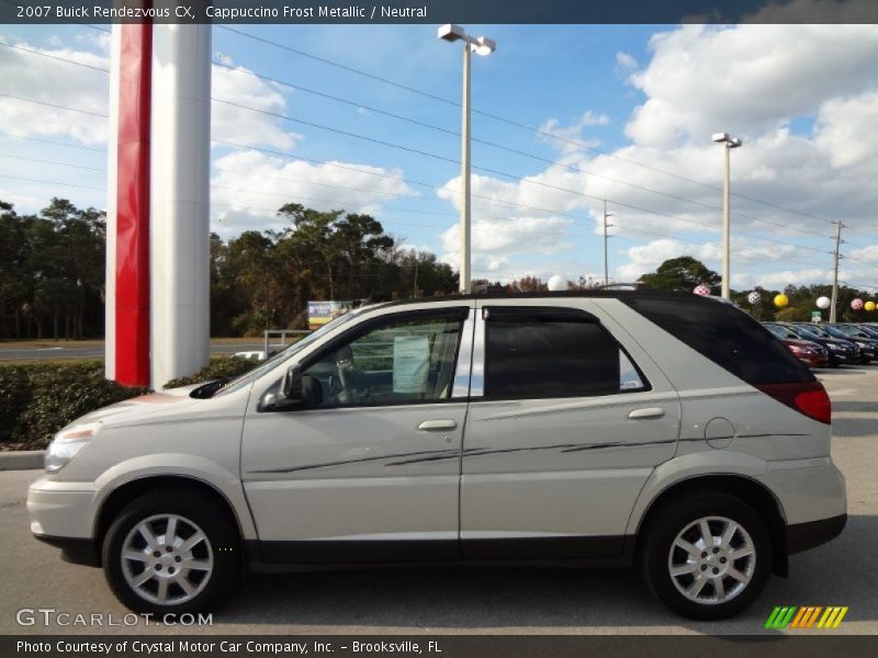 Cappuccino Frost Metallic / Neutral 2007 Buick Rendezvous CX