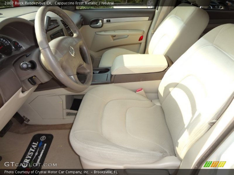 Cappuccino Frost Metallic / Neutral 2007 Buick Rendezvous CX
