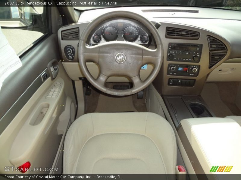 Cappuccino Frost Metallic / Neutral 2007 Buick Rendezvous CX