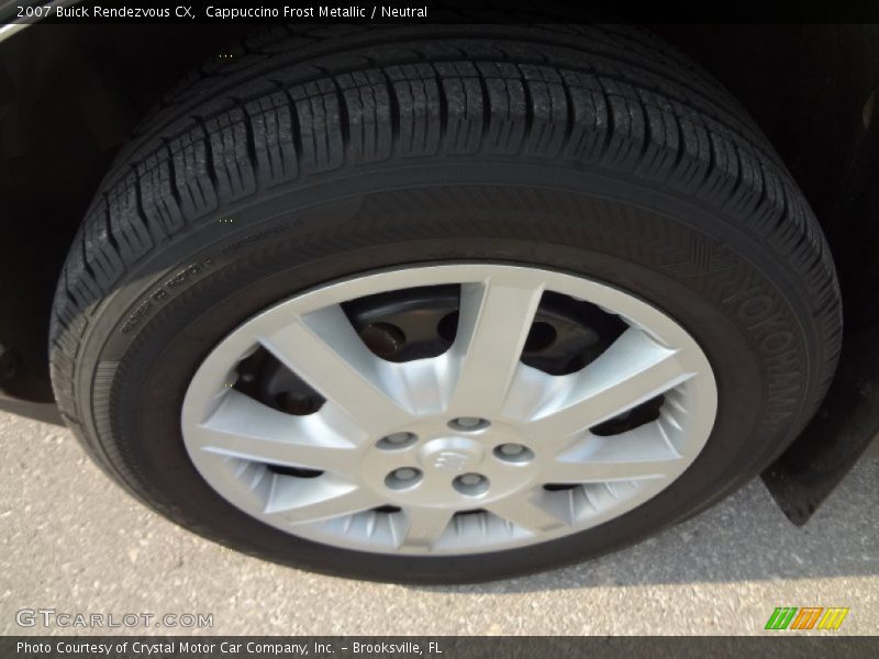 Cappuccino Frost Metallic / Neutral 2007 Buick Rendezvous CX