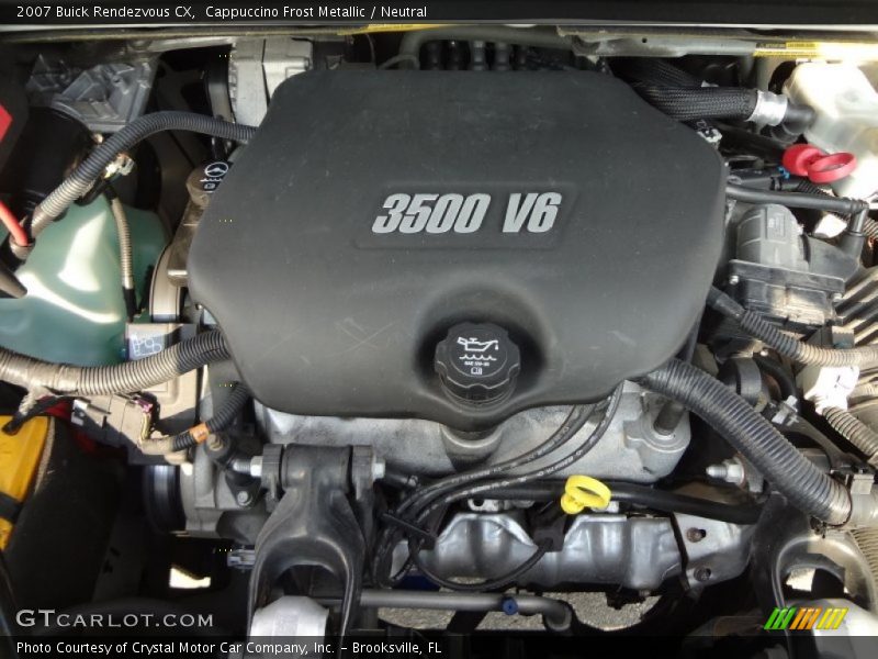 Cappuccino Frost Metallic / Neutral 2007 Buick Rendezvous CX