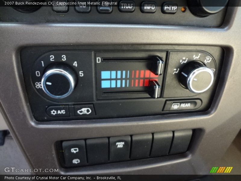 Cappuccino Frost Metallic / Neutral 2007 Buick Rendezvous CX