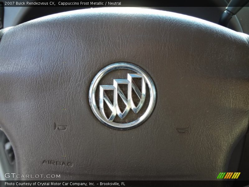 Cappuccino Frost Metallic / Neutral 2007 Buick Rendezvous CX