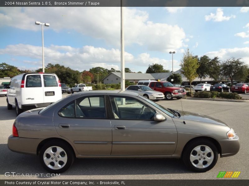 Bronze Shimmer / Taupe 2004 Nissan Sentra 1.8 S