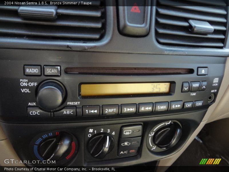 Bronze Shimmer / Taupe 2004 Nissan Sentra 1.8 S