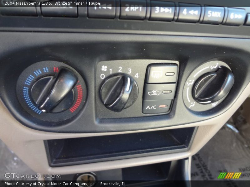 Bronze Shimmer / Taupe 2004 Nissan Sentra 1.8 S