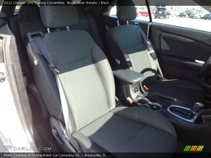 Bright Silver Metallic / Black 2012 Chrysler 200 Touring Convertible