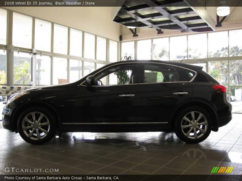 Black Obsidian / Stone 2008 Infiniti EX 35 Journey