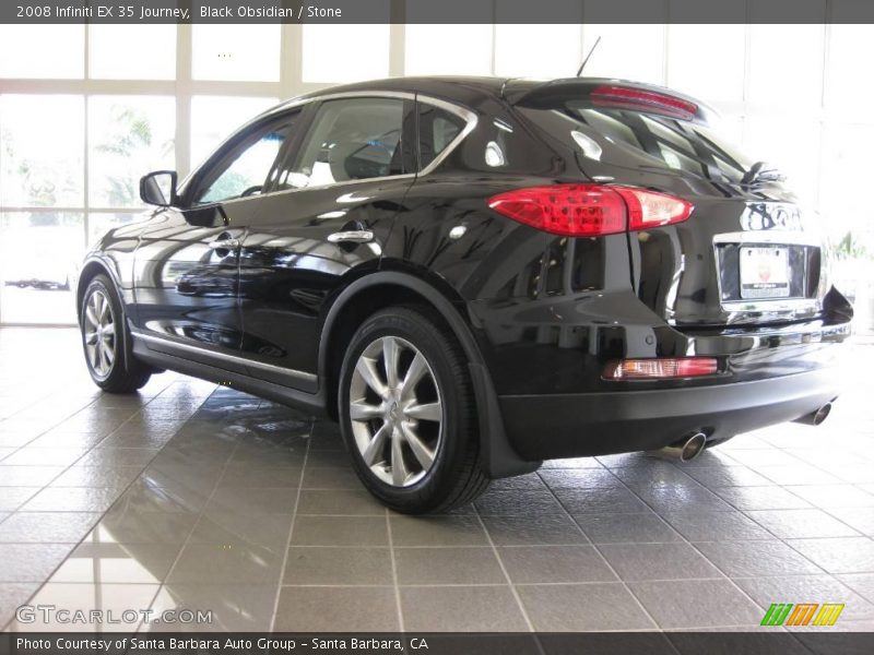 Black Obsidian / Stone 2008 Infiniti EX 35 Journey