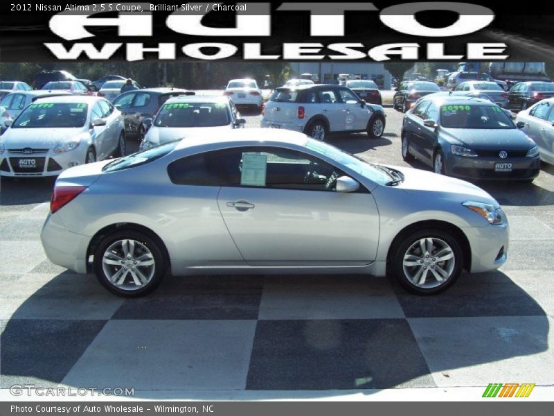 Brilliant Silver / Charcoal 2012 Nissan Altima 2.5 S Coupe