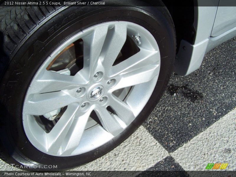 Brilliant Silver / Charcoal 2012 Nissan Altima 2.5 S Coupe