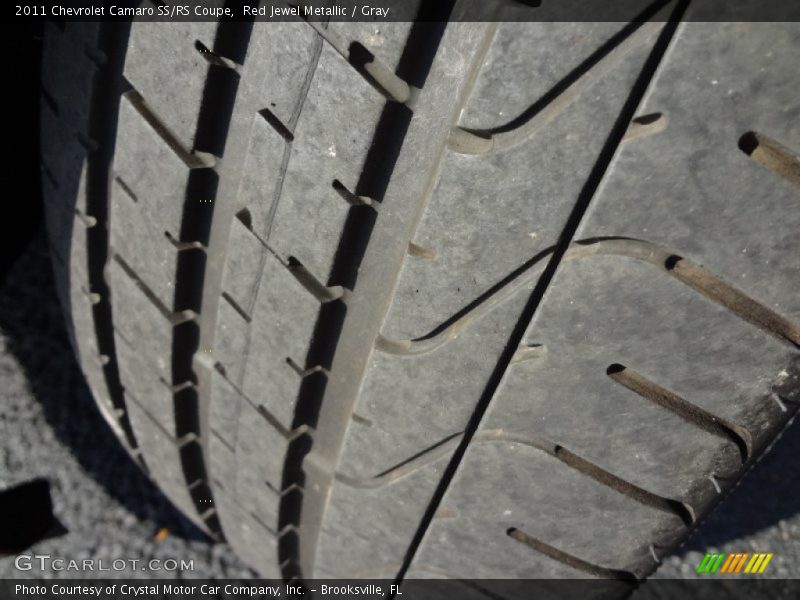 Red Jewel Metallic / Gray 2011 Chevrolet Camaro SS/RS Coupe