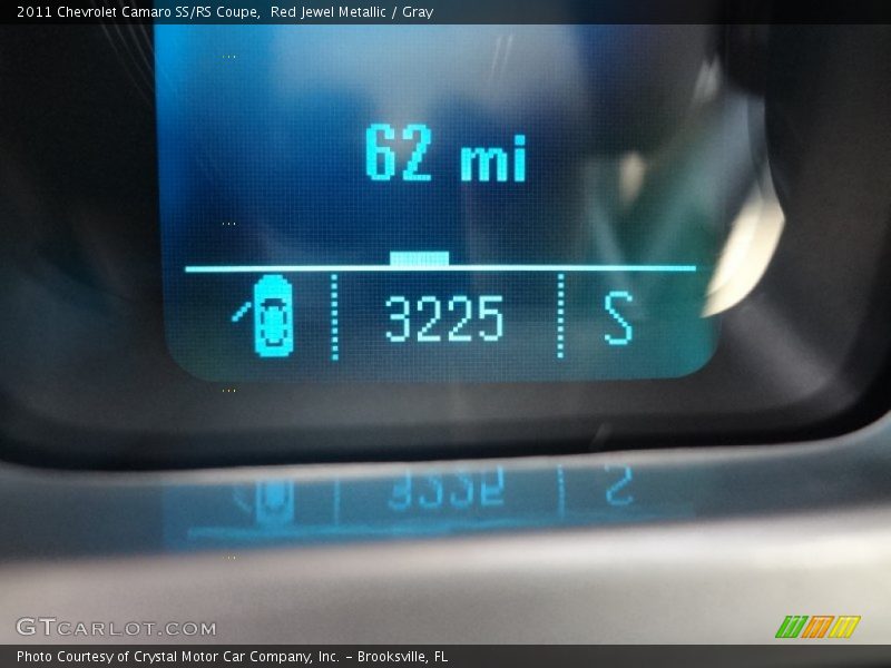 Red Jewel Metallic / Gray 2011 Chevrolet Camaro SS/RS Coupe