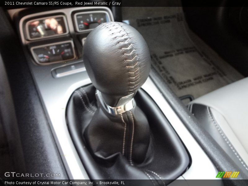 Red Jewel Metallic / Gray 2011 Chevrolet Camaro SS/RS Coupe