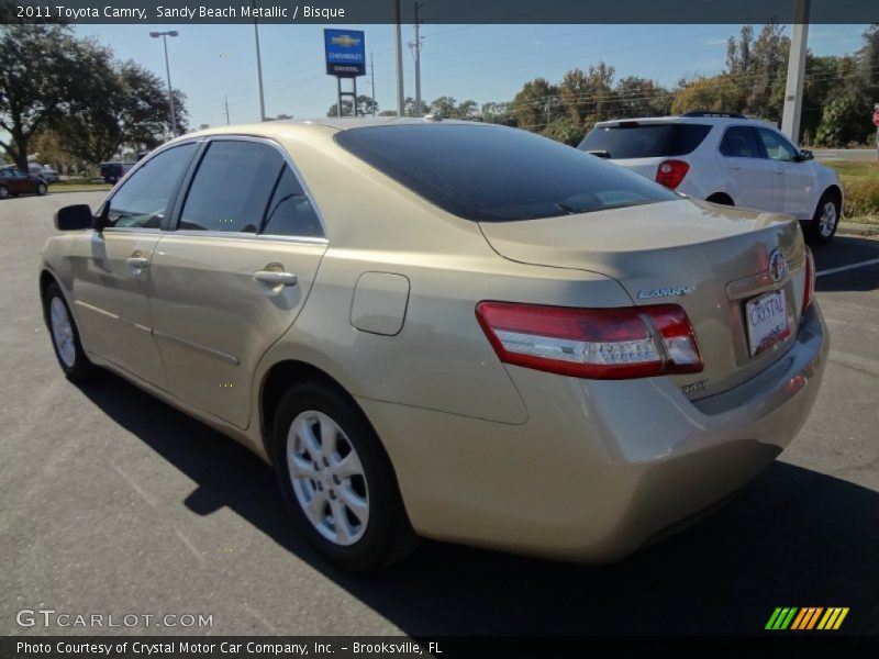 Sandy Beach Metallic / Bisque 2011 Toyota Camry