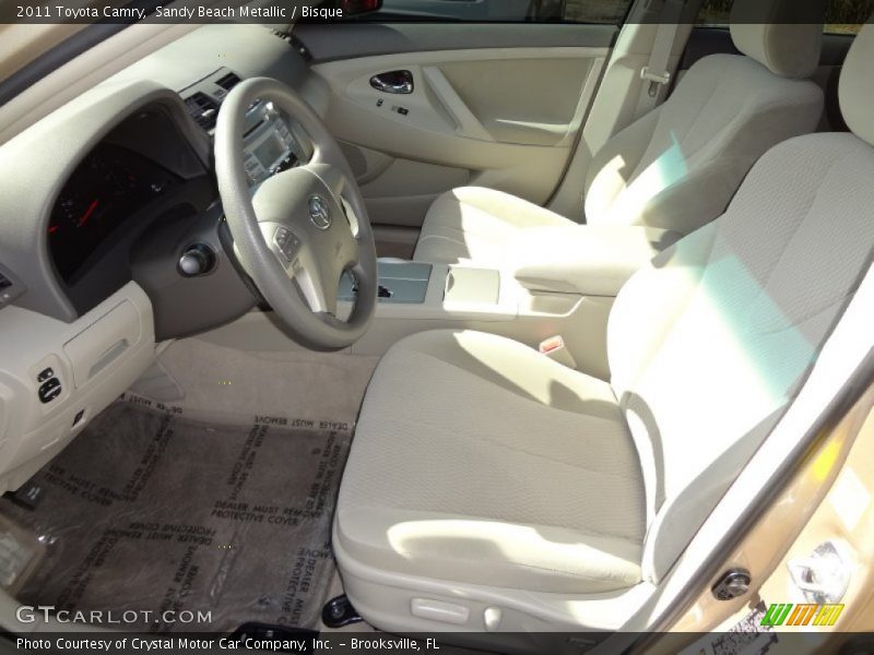 Sandy Beach Metallic / Bisque 2011 Toyota Camry