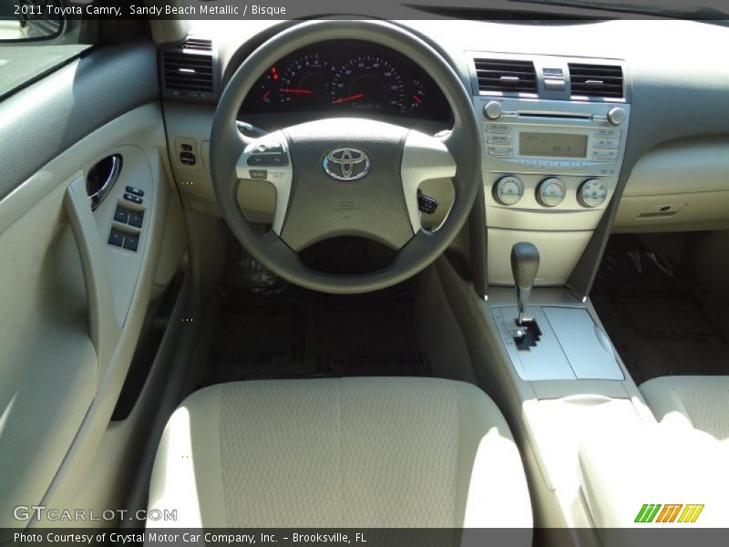 Sandy Beach Metallic / Bisque 2011 Toyota Camry
