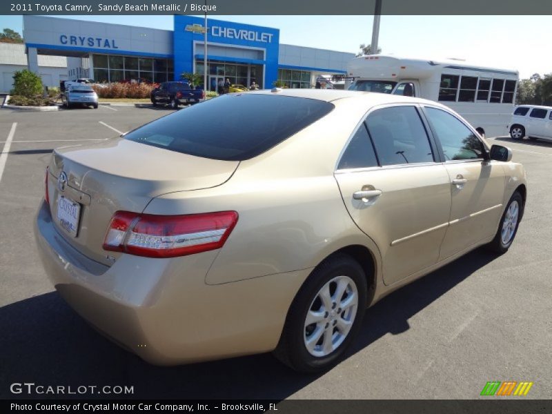 Sandy Beach Metallic / Bisque 2011 Toyota Camry