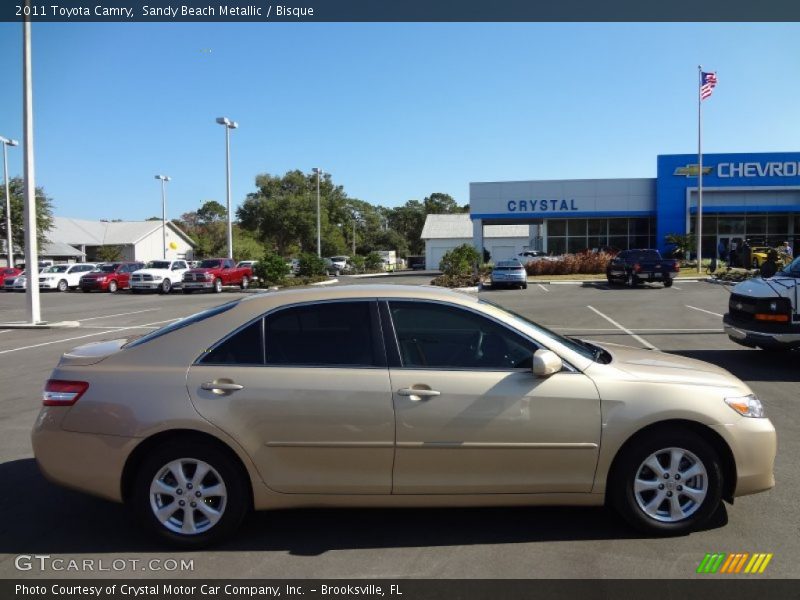 Sandy Beach Metallic / Bisque 2011 Toyota Camry