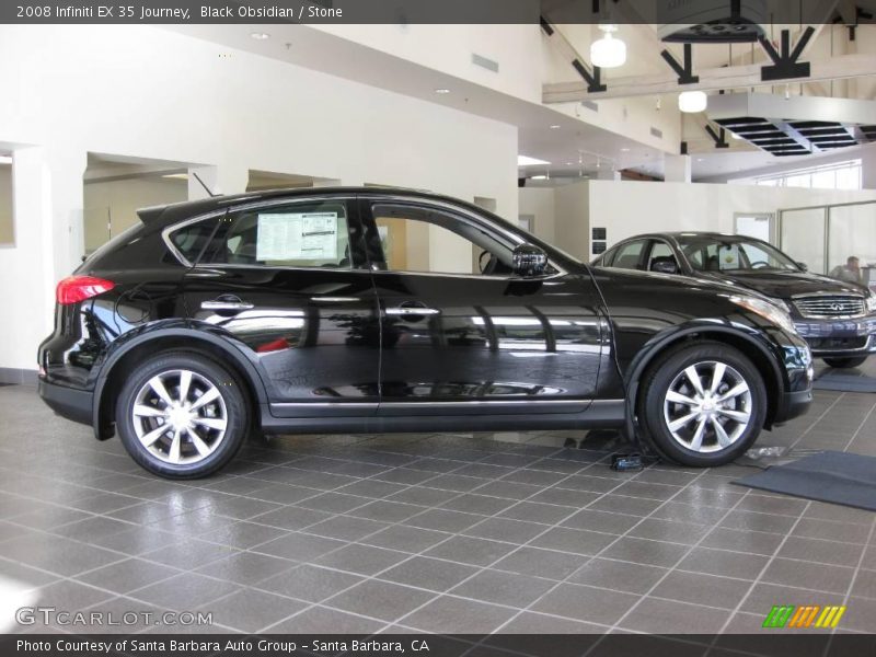Black Obsidian / Stone 2008 Infiniti EX 35 Journey