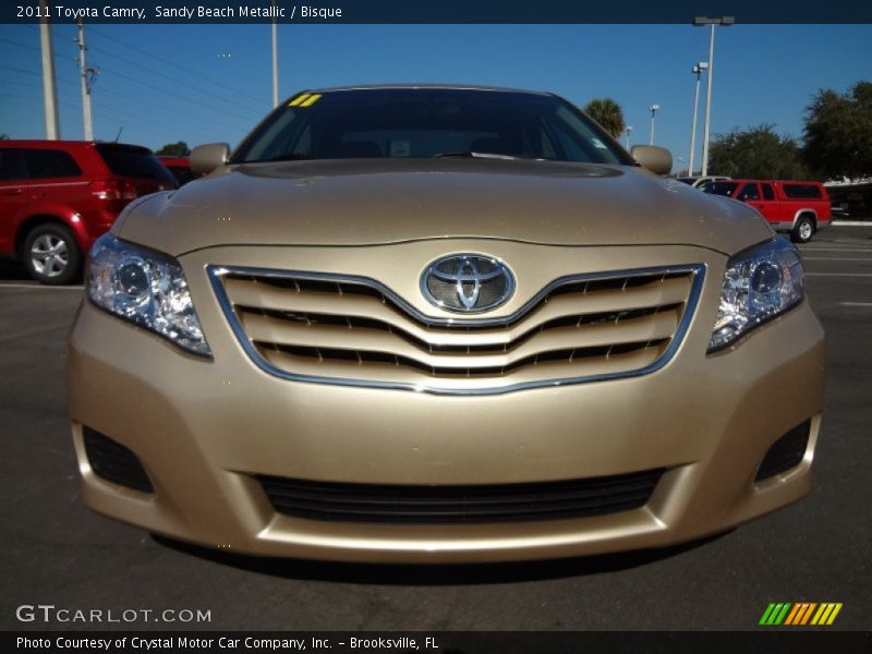 Sandy Beach Metallic / Bisque 2011 Toyota Camry