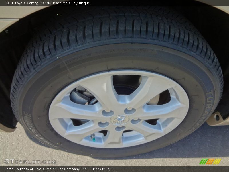 Sandy Beach Metallic / Bisque 2011 Toyota Camry