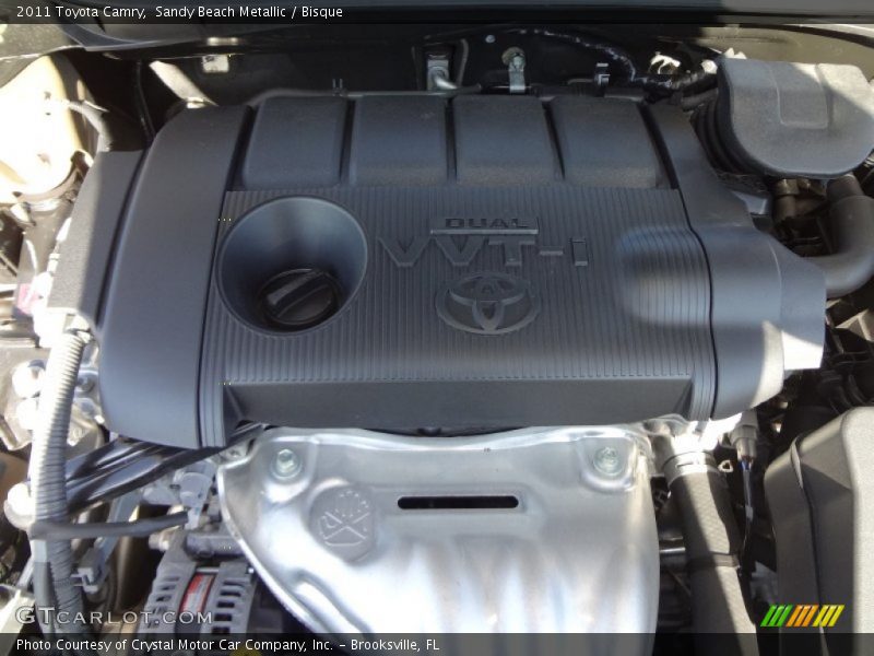 Sandy Beach Metallic / Bisque 2011 Toyota Camry