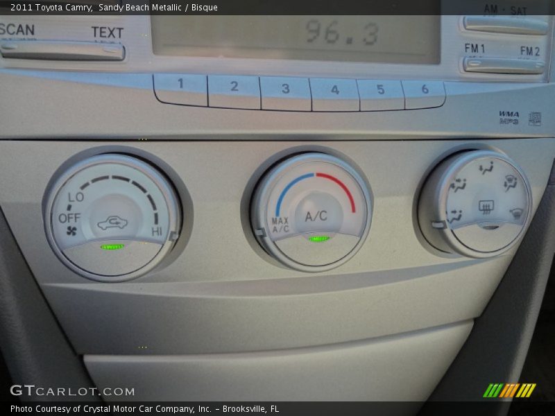 Sandy Beach Metallic / Bisque 2011 Toyota Camry
