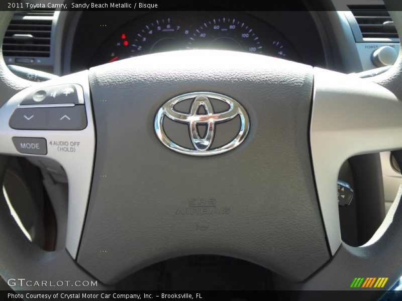 Sandy Beach Metallic / Bisque 2011 Toyota Camry