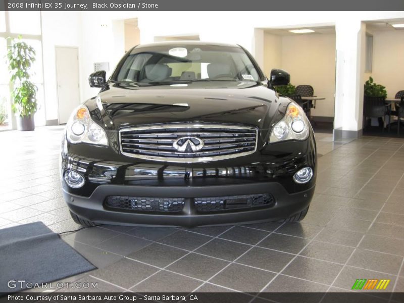 Black Obsidian / Stone 2008 Infiniti EX 35 Journey