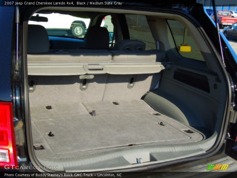 Black / Medium Slate Gray 2007 Jeep Grand Cherokee Laredo 4x4