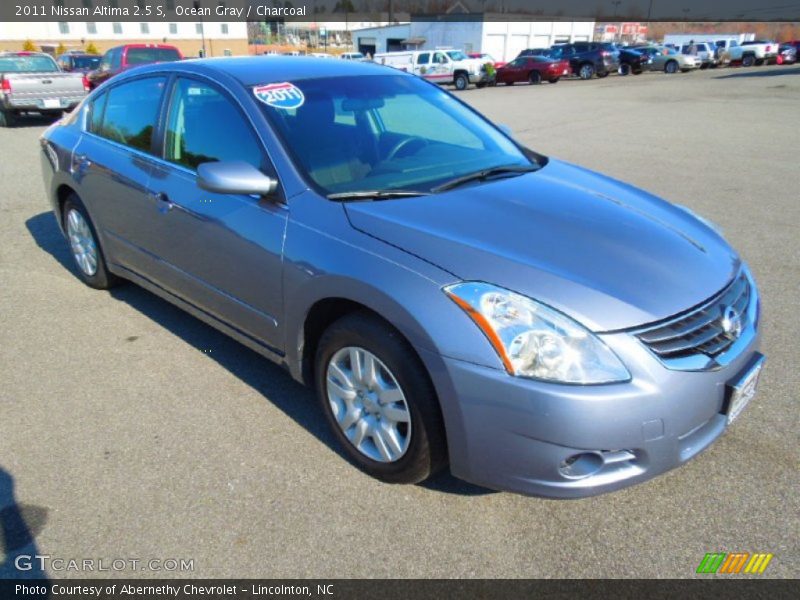 Ocean Gray / Charcoal 2011 Nissan Altima 2.5 S