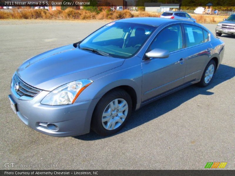 Ocean Gray / Charcoal 2011 Nissan Altima 2.5 S