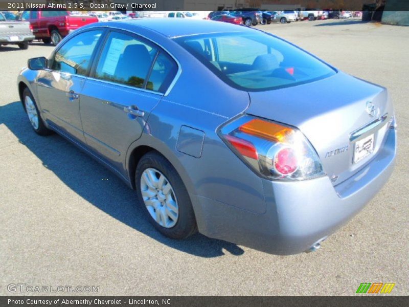 Ocean Gray / Charcoal 2011 Nissan Altima 2.5 S