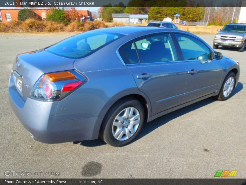 Ocean Gray / Charcoal 2011 Nissan Altima 2.5 S