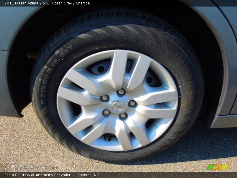 Ocean Gray / Charcoal 2011 Nissan Altima 2.5 S