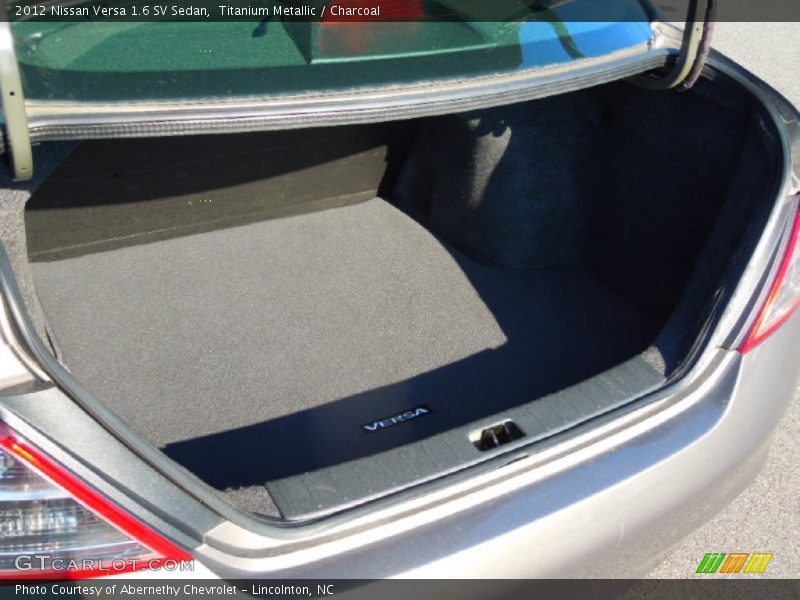 Titanium Metallic / Charcoal 2012 Nissan Versa 1.6 SV Sedan