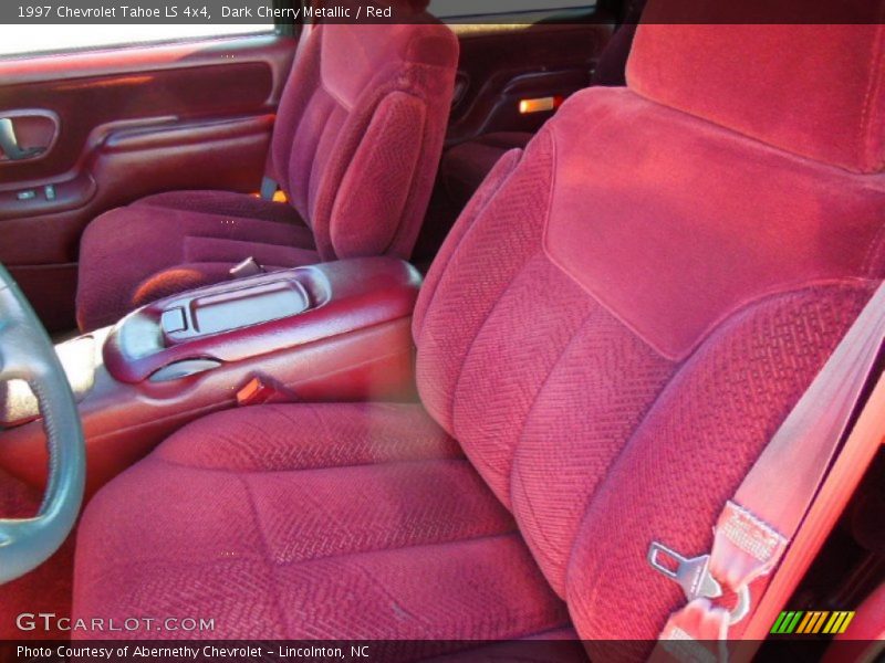 Front Seat of 1997 Tahoe LS 4x4