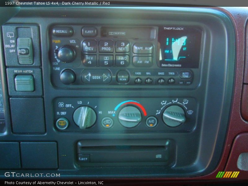 Controls of 1997 Tahoe LS 4x4
