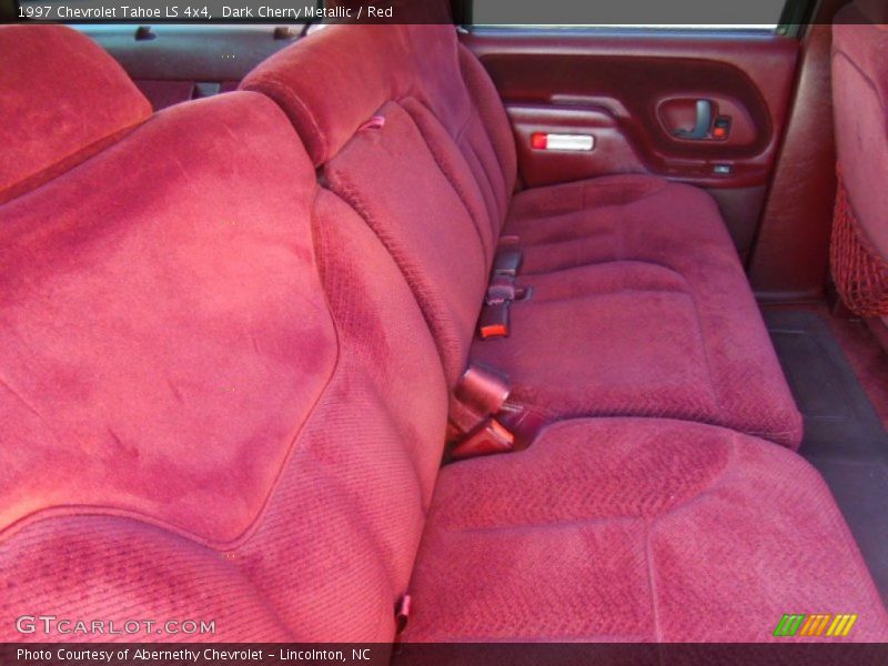 Rear Seat of 1997 Tahoe LS 4x4