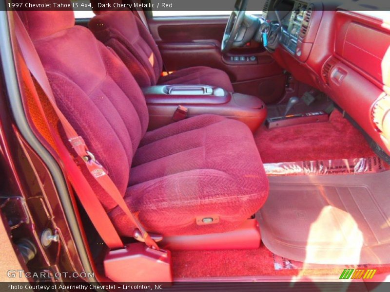 Front Seat of 1997 Tahoe LS 4x4